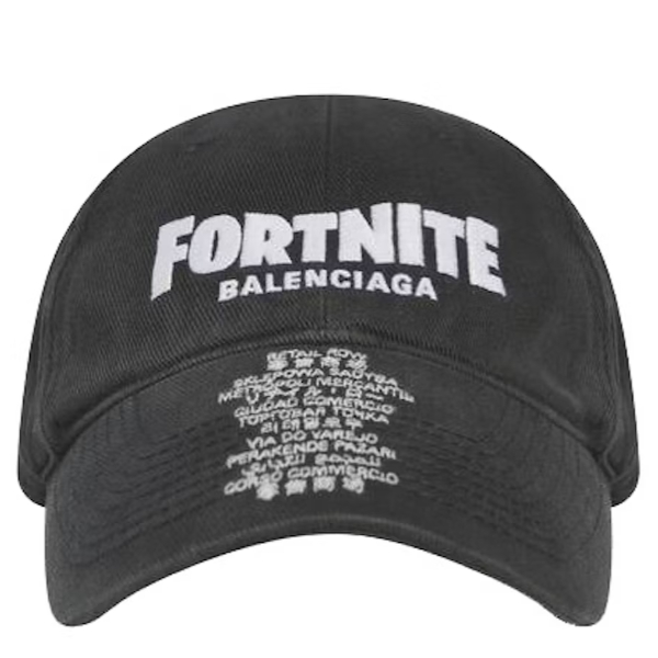 발렌시아가 x FORTNITE 2021 볼캡 【매장-리셀가 100만원대】