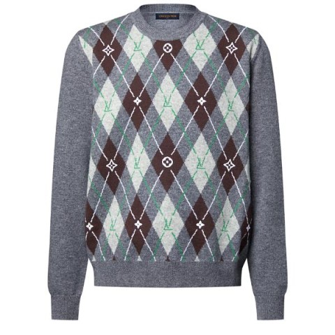 루이비통 아가일 니트 - V 공장 【매장 - 리셀가 250만원대】